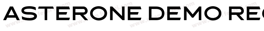 Asterone DEMO Regula字体转换